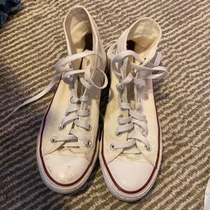 White high top converse